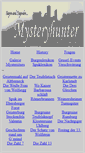 Mobile Screenshot of mysteryhunter.de
